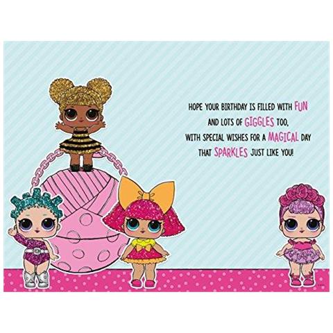 Lol Sorpresa Lo016 Nipotina Birthday Card - Foto 2