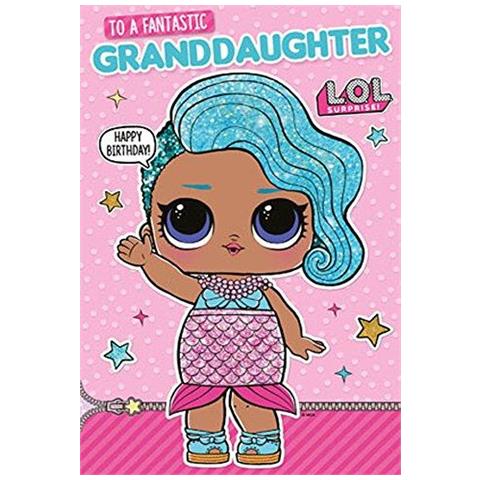 Lol Sorpresa Lo016 Nipotina Birthday Card - Foto 1