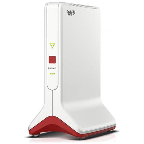 VM FRITZ!Repeater 6000 Wireless Ethernet Tripla Banda (2.4 GHz / 5 GHz / 5 GHz) Colore Bianco / Rosso - Foto 2