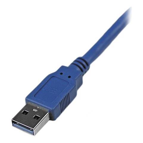 Cavo prolunga USB 3.0 SuperSpeed Tipo A da 1,8m da A ad A nero - M / F - Foto 2