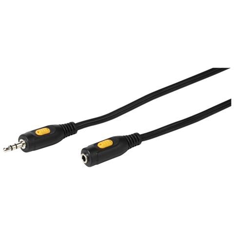 46056 2.5m 3.5mm 3.5mm Nero, Giallo cavo audio - Foto 1