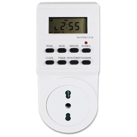 Aigostar Presa Elettrica 230 Volt Con Timer Digitale Temporizzatore Programmabile - Foto 3