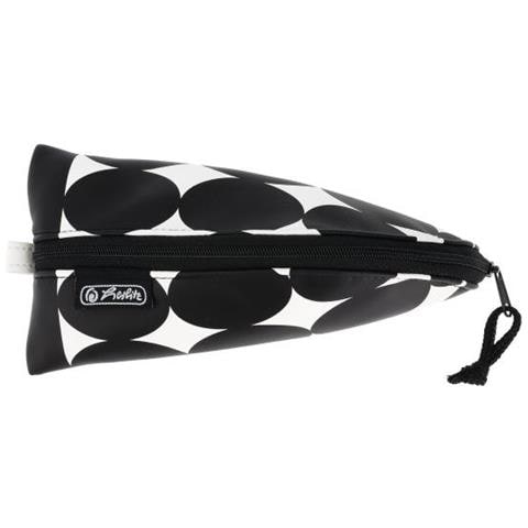 50039173 Astuccio Per Matita Astuccio Portamatite Cotone, Pu Pelle Nero, Bianco - Foto 2