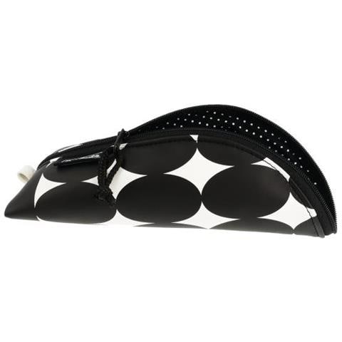 50039173 Astuccio Per Matita Astuccio Portamatite Cotone, Pu Pelle Nero, Bianco - Foto 1