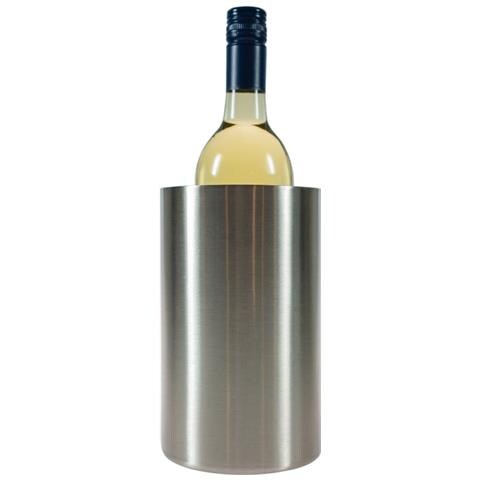 Refrigeratore Per Bottiglie Acciaio Inossidabile - Diametro Interno: 10,4 Cm - Altezza: 18 Cm - Foto 1