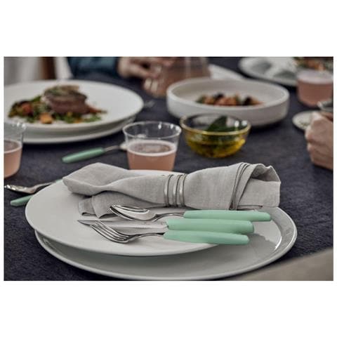 Modern set di posate 24 pz Verde, Colore menta - Foto 2
