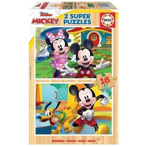Set Di 2 Puzzle 19287 16 Pezzi 36 Cm - Foto 1