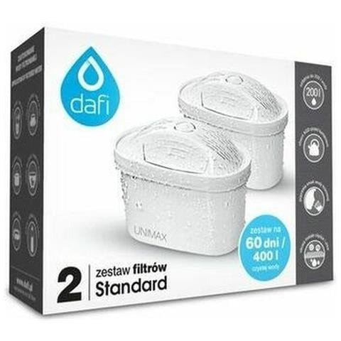 Filtro Per Brocca Filtrante Unimax Dafi Poz03232 (2 Unità) - Foto 2