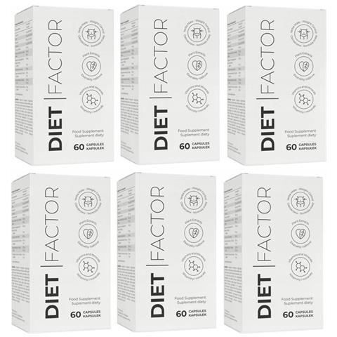 6x Dietfactor Controllo Del Peso 60 Capsule - Foto 1