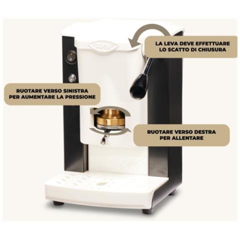 Macchina Caffè Espresso Automatica 1.5L 500W Colore Nero /Bianco - Foto 5