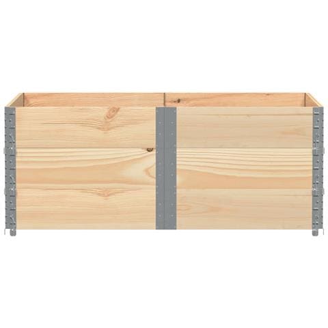 Fioriera Da Giardino 150x100 Cm In Legno Massello Di Pino - Foto 3