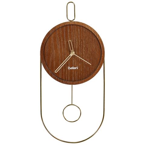 Orologio Da Parete Sierre 20 Cm Marrone Scuro - Foto 2