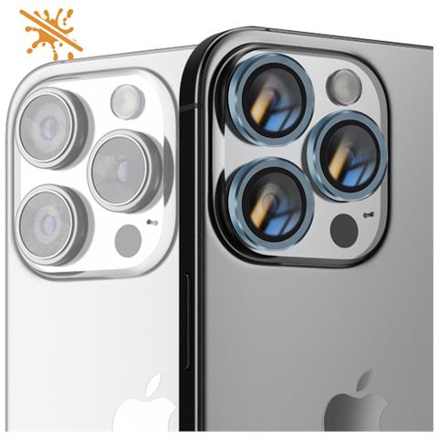 Vetro Temperato Fotocamera Per Iphone 16 Pro Max Durezza 9h Antigraffi - Foto 5