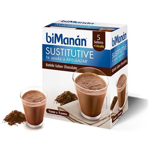 Bimanã¡n Frullato Sostitutivo Di Cioccolato 5 Unitã - Foto 1