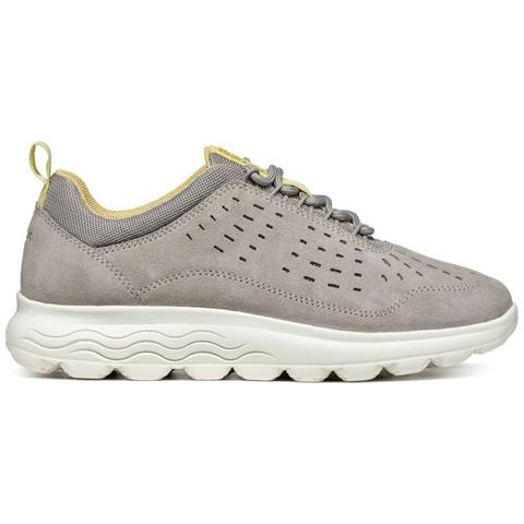 Spherica Sneakers Rock Sneakers Pelle Scamosciata /nabuk Scarpe Donna Beige Eu 37, D45nud 02214 C5097 - Foto 1