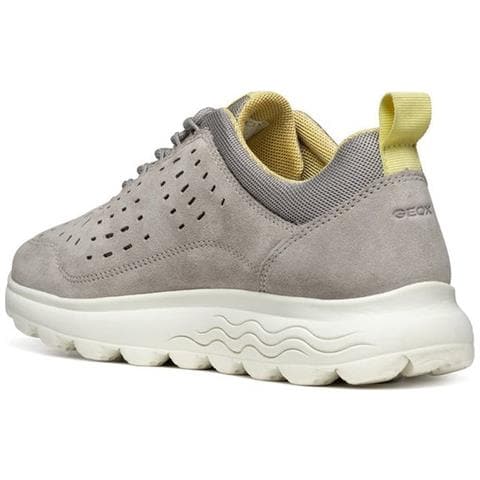 Spherica Sneakers Rock Sneakers Pelle Scamosciata /nabuk Scarpe Donna Beige Eu 37, D45nud 02214 C5097 - Foto 3