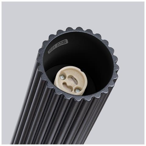 Lampada Da Soffitto Karbon 30 Nero Sl. 1570 - Minimalista Lampada Da Soffitto Nero 30x6.5x6.5 Cm - Foto 8