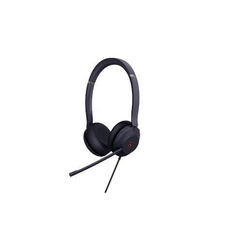 UH37 Dual UC Auricolare Cablato A Padiglione Ufficio USB Type-C / USB Type-A Nero - Foto 3