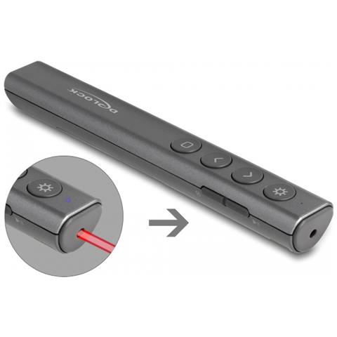 Presentatore Laser USB antracite - Foto 2