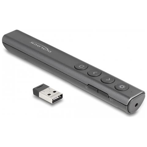 Presentatore Laser USB antracite - Foto 1