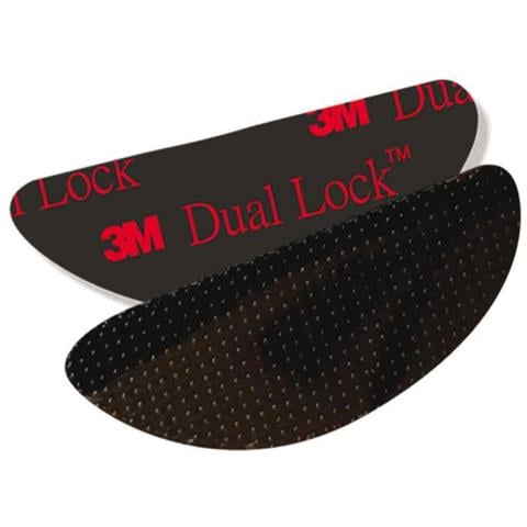 Coppia Adesivi Multiuso 3m Dual Lock Neri - Foto 1