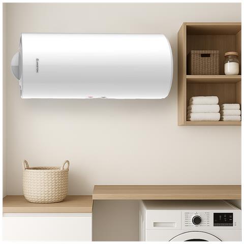 Scaldabagno Elettrico Murale Blindato Orizzontale Initio Xpert Ariston 200 L - Foto 2