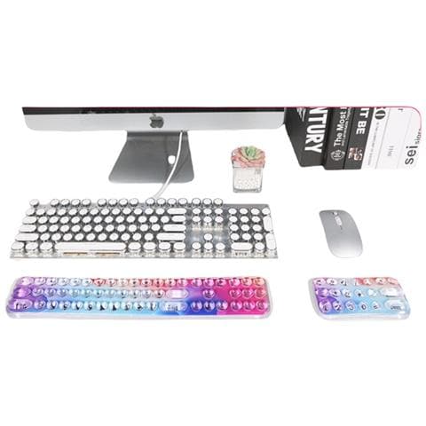Set Di Tappetini Per Mouse Analogici E Digitali: Comfort Ergonomico Per Il Tuo Lavoro Multicolor3 - Foto 1