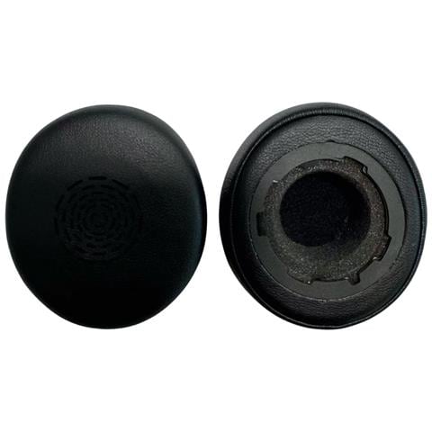 Cuscinetti Auricolari Di Ricambio Compatibili Con Jabra Engage 50 Ii/engage 40 Wired - Pelle Proteica, Nero (1 Paio) - Foto 1
