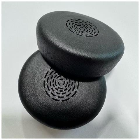 Cuscinetti Auricolari Di Ricambio Compatibili Con Jabra Engage 50 Ii/engage 40 Wired - Pelle Proteica, Nero (1 Paio) - Foto 5