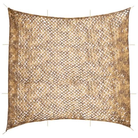 Rete Mimetica con Custodia di Conservazione 614x581 cm Sabbia - Foto 1
