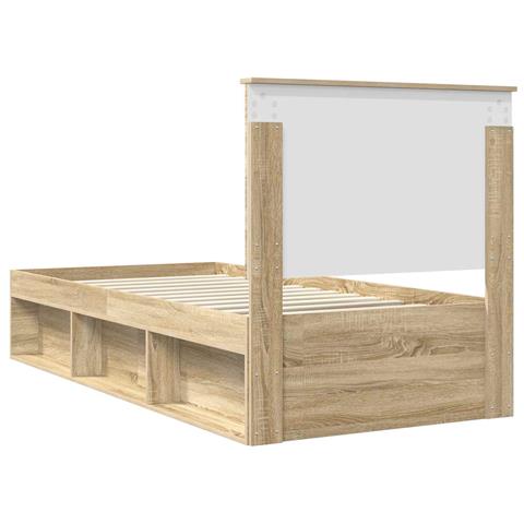 Struttura del letto Sonoma 100 x 200 cm Pino massello - Foto 9