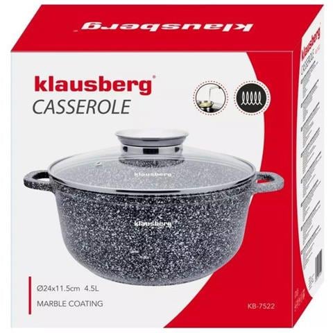 KB-7522 Pentola in marmo a induzione da 4,5 l con manopola per aromi - Foto 5