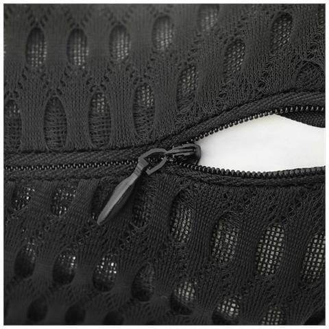 Cuscino per Collo Nero 30,5 x 21,5 x 13 cm Schiuma Memory - Foto 9