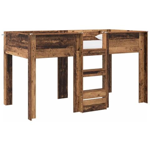 Letto a Castello per Bambini Legno vecchio 100 x 200 cm - Foto 1
