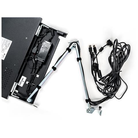 Avocent 1 Computer - 47 cm (18,5") LCD - 1600 x 1200 - 3 x USB - 1 x VGA - Tastiera - 120 V AC, 230 V AC Input Voltage - 1U Alto - Foto 4