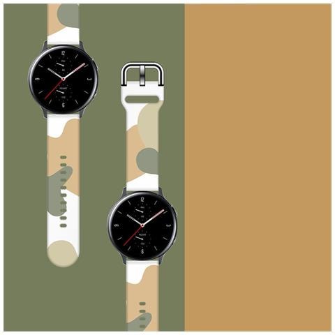 Cinturino Moro Per Samsung Galaxy Watch 42 Mm Cinturino In Silicone Camo (6) - Foto 3