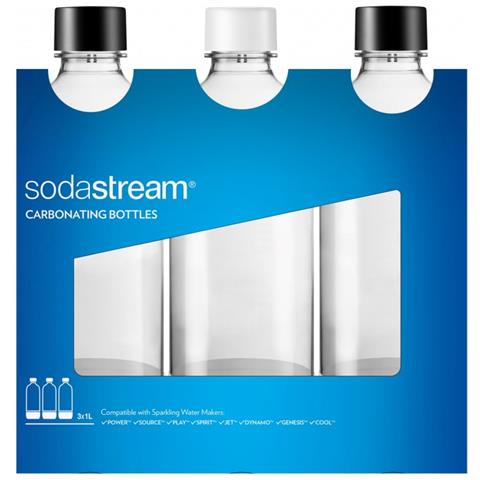 Confezione 3 Bottiglie per Gasatore 1 Lt - Foto 4