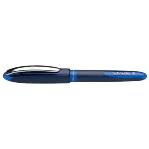 confezione da 10 pezzi - roller one business punta ultra smooth 0,6mm blu - Foto 2
