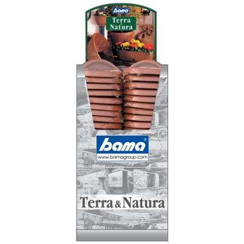 Expo 42 Pezzi Sottovaso Con Ruote Diametro Cm. 25 Colore Terracotta - Foto 1