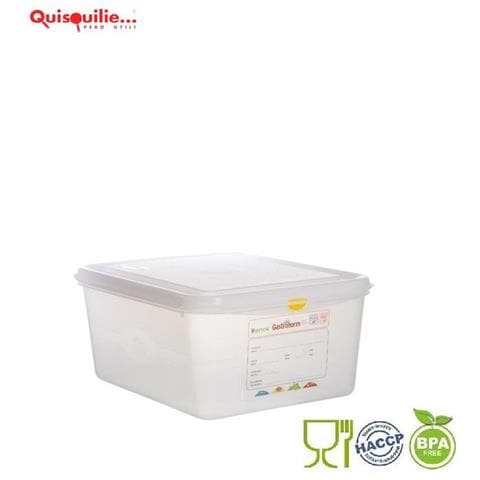 Denox Contenitore Gastronorm Gn Coperchio Ermetico Polipropilene -40°+100° Certificato Haccp Made In Spain - Gn 1/2- H150- Lt10 - Foto 1