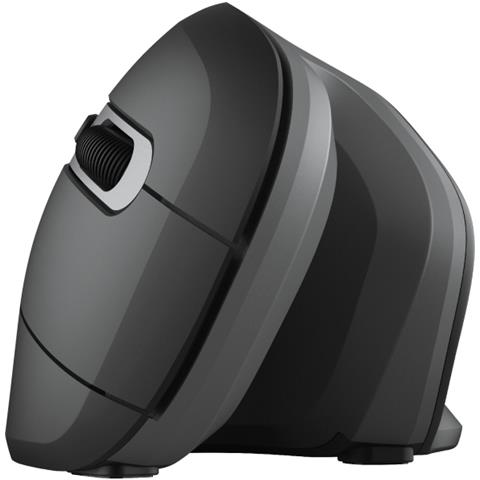 Mouse Wireless Ottico 6 Tasti 1600 DPI Colore Nero / Argento - Foto 2