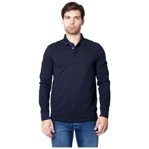 Maglia T Shirt Polo Uomo Armani Exchange 8nzf79 Zj81z 1510 Cotone Original Ai Taglia S Colore Blu - Foto 2