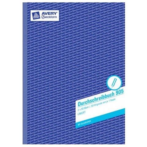Zweckform Formularbuch ""durchschreibbuch"", A4, Liniert - Fr Den Markt: D - L - A - Ch (905)  - Foto 2