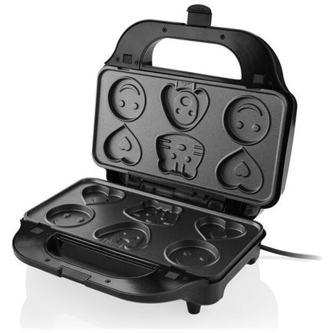 Sandwich Maker Sorento Plus 515190000 900 W, Numero Di Piatti 6, Numero Di Pasticceria 2, Nero - Foto 1