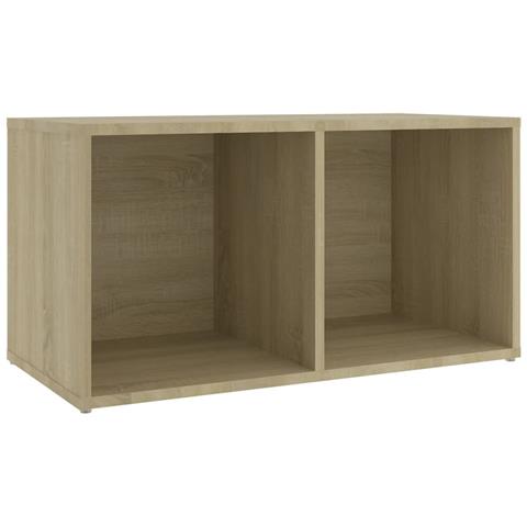 Mobile Porta TV Rovere Sonoma 72x35x36,5cm in Legno Multistrato - Foto 2