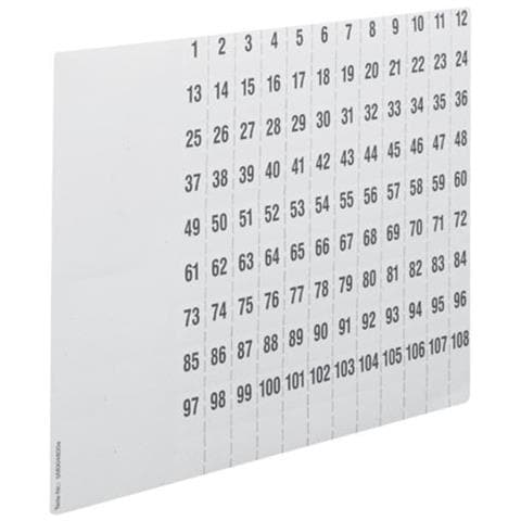 Zz90c Etichetta Autoadesiva Bianco Quadrato 1080 Pezzo (i)  - Foto 1