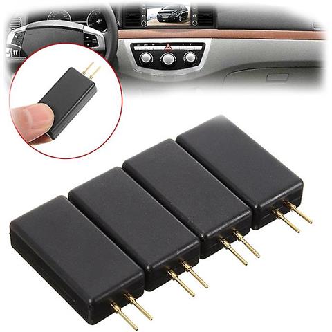 6 Emulatori Simulatore Airbag, Ispezione Diagnostica Airbag Auto, Simulatore Airbag Auto Simulatore Airbag Auto Universale Resistore Emulatore Rilevamento Guasti 88990482