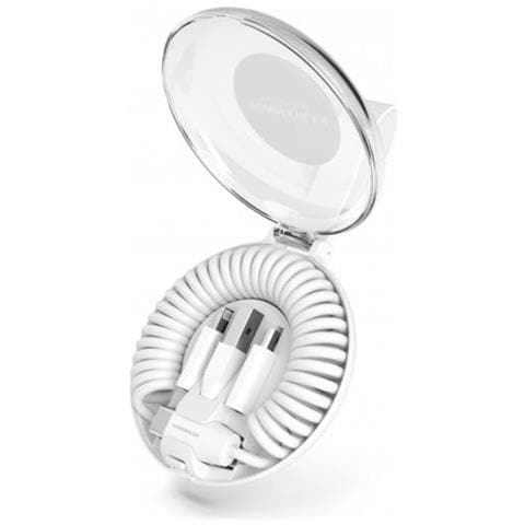 Vonmhlen Allroundo C Cavo Usb 0,75 M Usb 2.0 Usb C Bianco - Foto 2