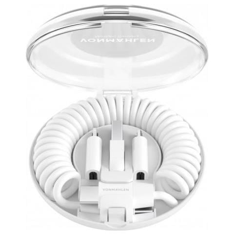 Vonmhlen Allroundo C Cavo Usb 0,75 M Usb 2.0 Usb C Bianco - Foto 1