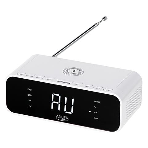 Radiosveglia Con Caricabatterie Wireless E Fm - Foto 1